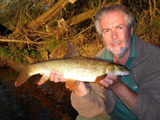 Not the best picture ever, or my biggest Barbel, but the result of a really atmospheric evenings fishing on the River Trent. A 