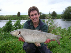 I'm increasingly enjoying fishing on the rivers, this double figure barbel came from a multiple catch on the Trent.