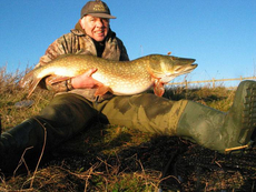 An Immaculate 29-08, first day on a new water